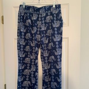 Evereve Braeve brand wide leg boho pants